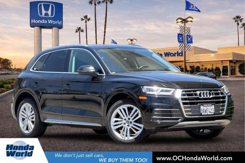 Black Metallic 2018 Audi Q5 2.0T Tech Premium