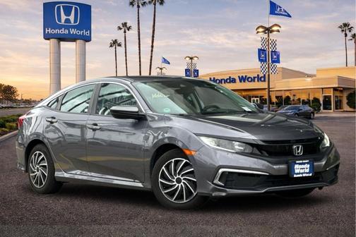Sonic Gray Pearl 2020 Honda Civic LX