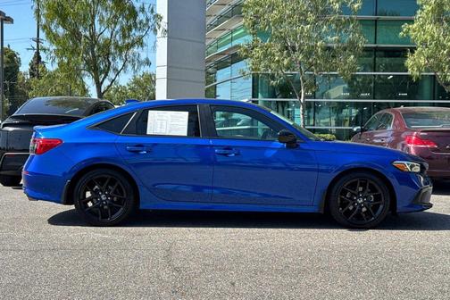 Boost Blue Pearl 2024 Honda Civic Sport