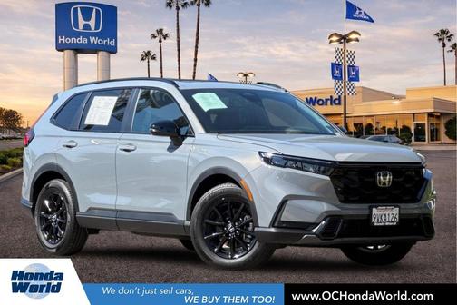 Urban Gray 2026 Honda CR-V Hybrid Sport-L FWD