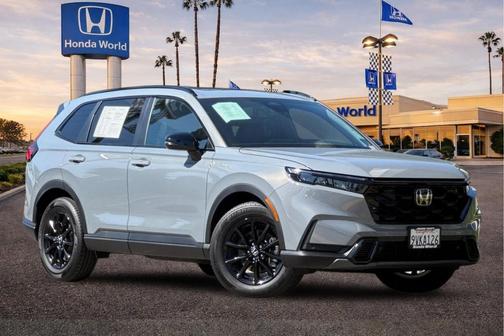 Urban Gray 2026 Honda CR-V Hybrid Sport-L FWD
