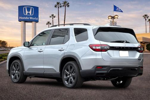 Solar Silver Metallic 2026 Honda Pilot Sport
