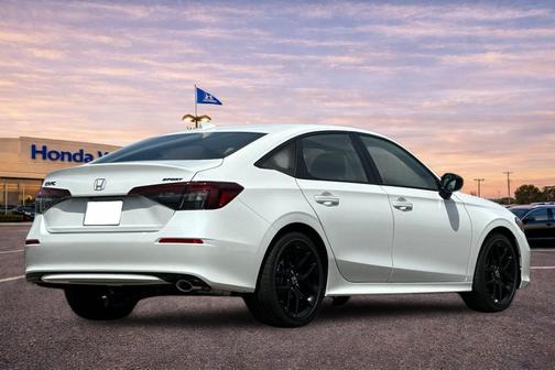 Platinum White Pearl 2026 Honda Civic Sport