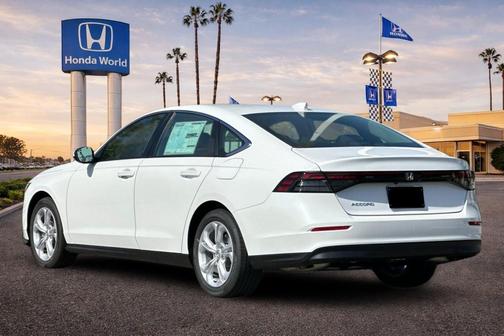 Platinum White Pearl 2026 Honda Accord LX 1.5T