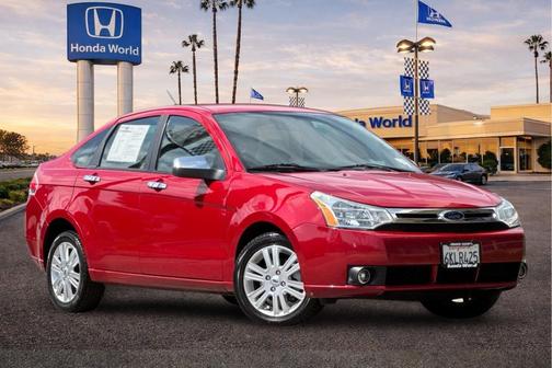 Sangria Red Metallic 2010 Ford Focus SEL
