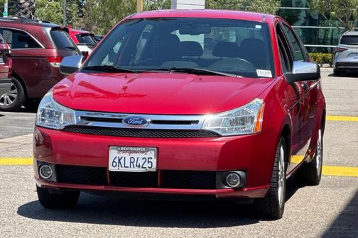 Sangria Red Metallic 2010 Ford Focus SEL