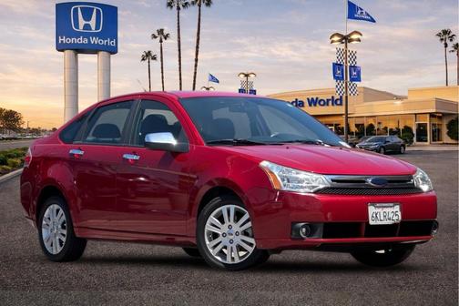Sangria Red Metallic 2010 Ford Focus SEL