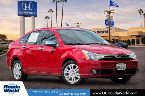 Sangria Red Metallic 2010 Ford Focus SEL