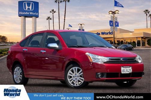 Sangria Red Metallic 2010 Ford Focus SEL