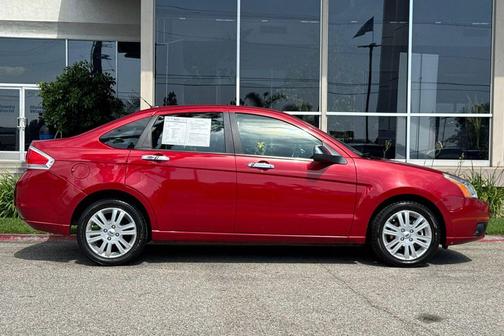 Sangria Red Metallic 2010 Ford Focus SEL