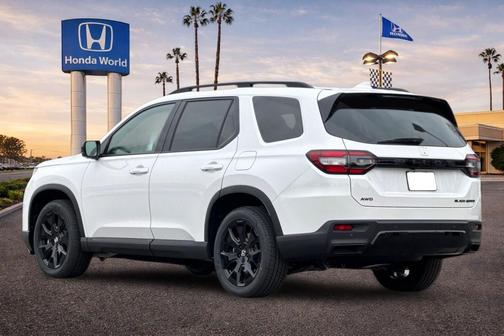 Platinum White Pearl 2026 Honda Pilot Black Edition