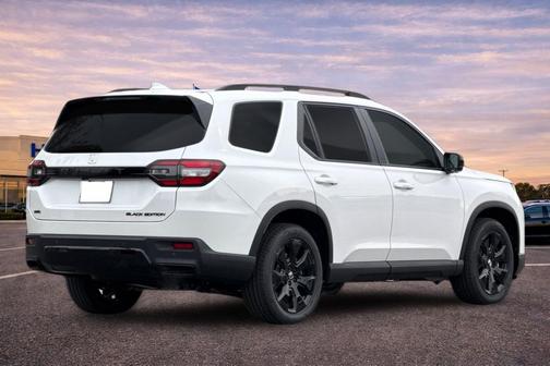 Platinum White Pearl 2026 Honda Pilot Black Edition