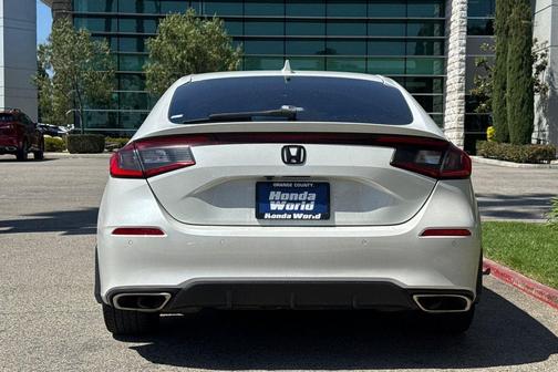 Platinum White Pearl 2023 Honda Civic Sport Touring