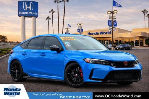 Boost Blue Pearl 2023 Honda Civic Type R Touring