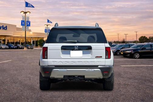 Platinum White 2026 Honda Passport AWD TrailSport Elite