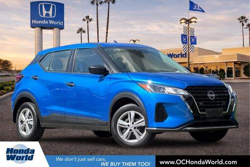 Electric Blue Metallic 2024 Nissan Kicks S