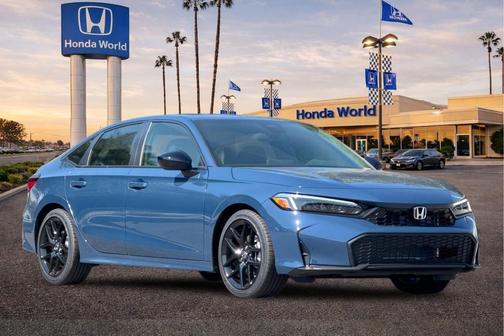 Blue Lagoon Pearl 2026 Honda Civic Sport