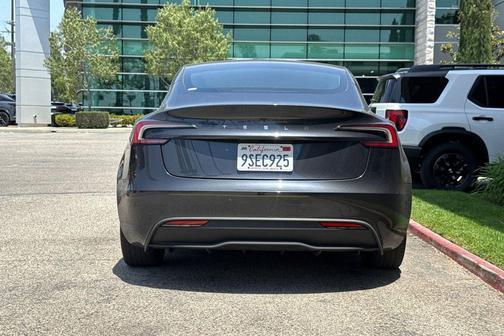 Stealth Grey 2025 Tesla Model 3 Long Range