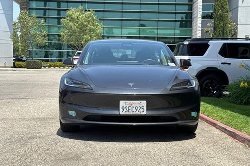 Stealth Grey 2025 Tesla Model 3 Long Range