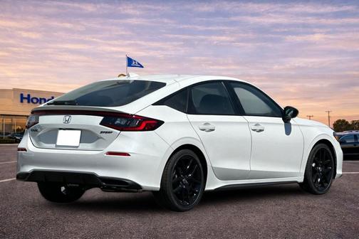 Platinum White Pearl 2026 Honda Civic Sport