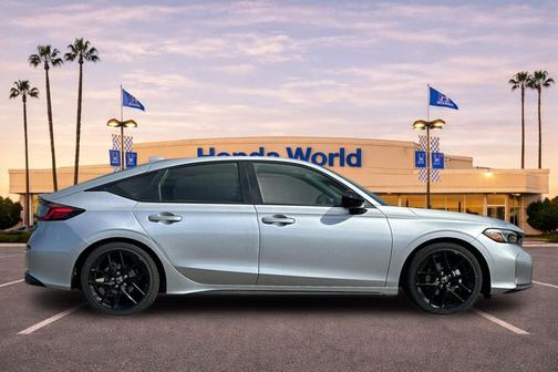 Solar Silver Metallic 2026 Honda Civic Sport
