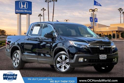 Crystal Black Pearl 2019 Honda Ridgeline RTL