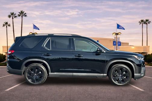 Smoke Blue Pearl 2026 Honda Pilot Black Edition