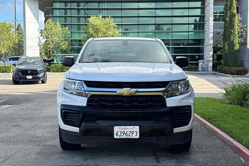 Summit White 2022 Chevrolet Colorado WT