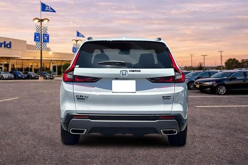 Solar Silver Metallic 2026 Honda CR-V Hybrid Sport Touring AWD