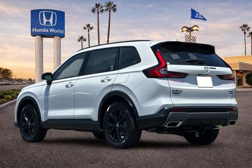 Solar Silver Metallic 2026 Honda CR-V Hybrid Sport Touring AWD