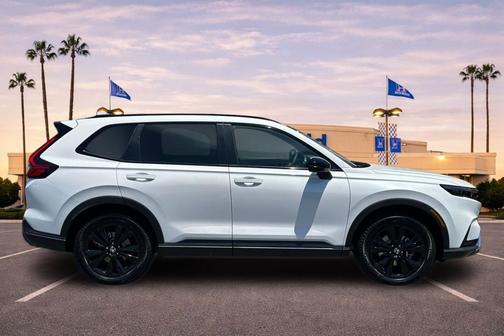 Solar Silver Metallic 2026 Honda CR-V Hybrid Sport Touring AWD