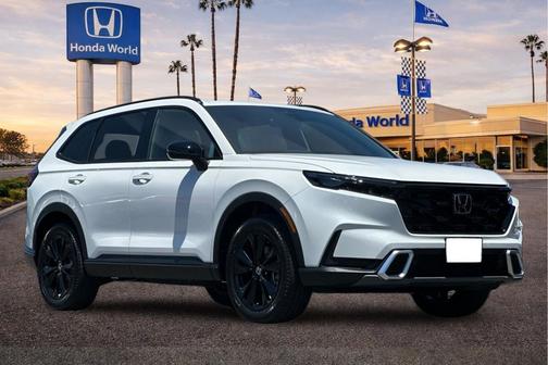 Solar Silver Metallic 2026 Honda CR-V Hybrid Sport Touring AWD
