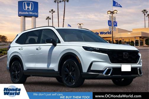 Solar Silver Metallic 2026 Honda CR-V Hybrid Sport Touring AWD