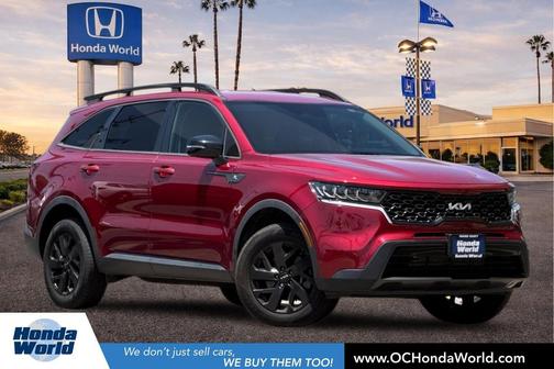 Passion Red Tintcoat 2022 Kia Sorento S