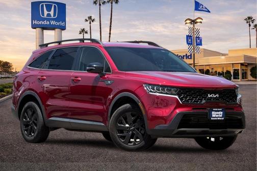 Passion Red Tintcoat 2022 Kia Sorento S