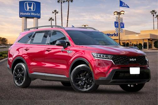 Passion Red Tintcoat 2022 Kia Sorento S