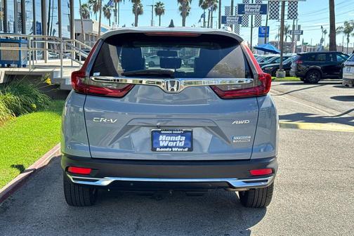 Sonic Gray Pearl 2022 Honda CR-V Hybrid Touring