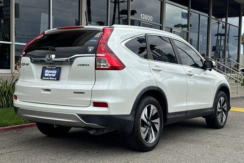White Diamond Pearl 2016 Honda CR-V Touring