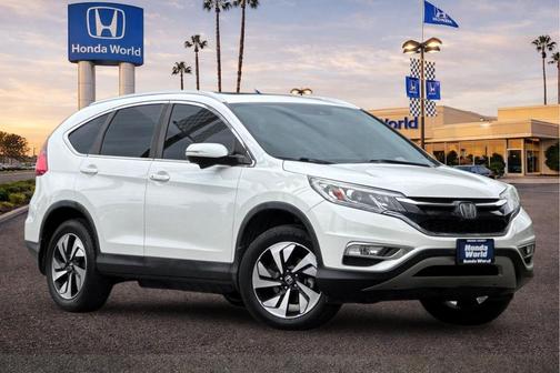 White Diamond Pearl 2016 Honda CR-V Touring