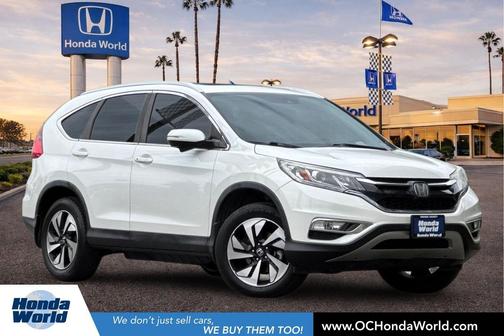 White Diamond Pearl 2016 Honda CR-V Touring