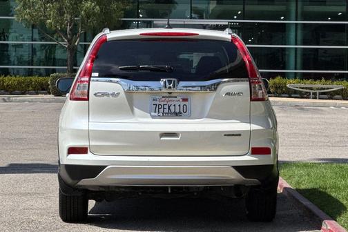 White Diamond Pearl 2016 Honda CR-V Touring