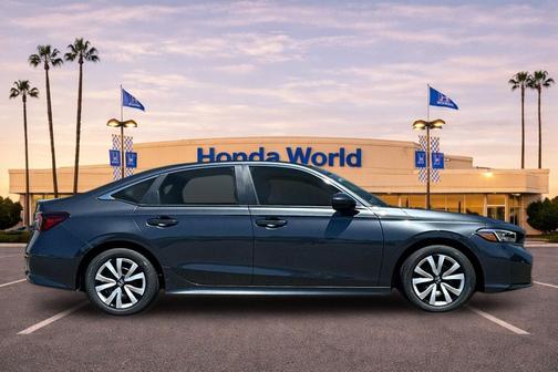 Meteorite Gray Metallic 2026 Honda Civic LX