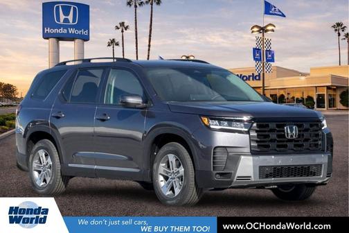 Modern Steel Metallic 2026 Honda Pilot EX-L