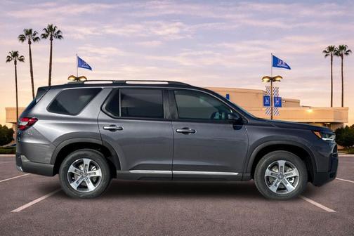 Modern Steel Metallic 2026 Honda Pilot EX-L