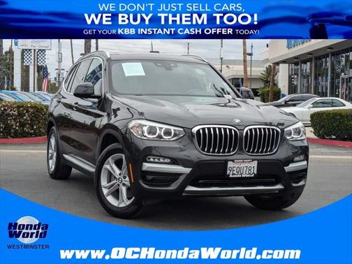 2019 BMW X3 sDrive30i