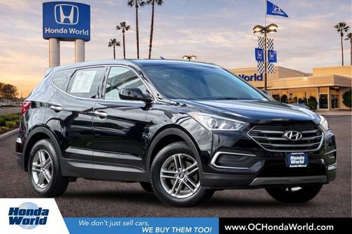 Twilight Black 2018 Hyundai Santa Fe Sport 2.4L