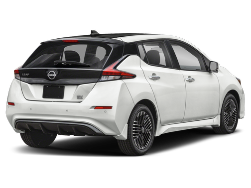 Pearl White Tricoat 2023 Nissan Leaf SV PLUS 60 kWh