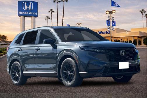 Meteorite Gray Metallic 2026 Honda CR-V Hybrid Sport FWD