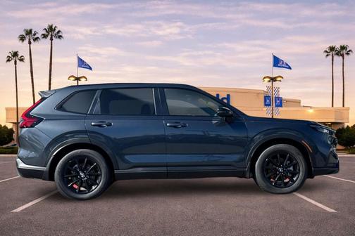 Meteorite Gray Metallic 2026 Honda CR-V Hybrid Sport FWD
