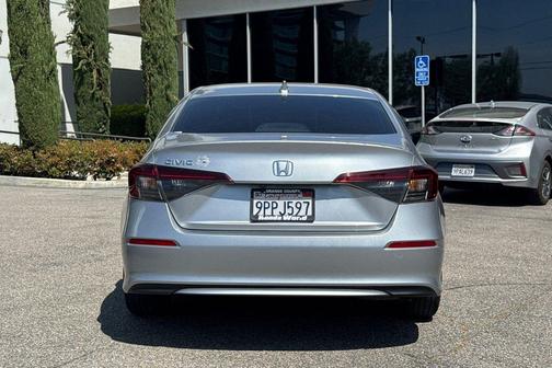 Solar Silver Metallic 2025 Honda Civic LX